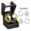 Automatic Double Watch Winder Display Box Rotator Watches Display Case Organizer 5