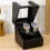 Automatic Double Watch Winder Display Box Rotator Watches Display Case Organizer 6