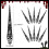 10PCS Halloween Finger Claws Finger Nail Tip Claw Rings Queen 5