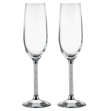 Wedding Goblets Hand-Blown Lead-Free Glass for Home Bar Restaurant