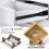 Drawer Clip Positioner, Multi-Size Adjustable, Drawer Mount Holder 5