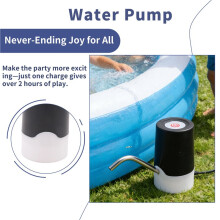 Water Table Pump Cordless Sand Table Water Pump for Toddler Small Water Table Accessories Funny Water Game Toy for Kids