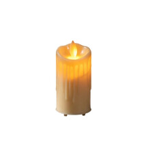 Rechargeable USB Candle Lamp LED Candles Flameless Candle for Christmas Wedding Decor Birthday Party E