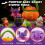 Pumpkin Halloween Playset for Halloween theme decoration, school 4