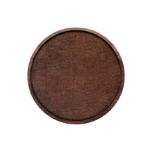 LSA City Walnut and Cork Serving Tray D40cm