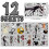 12 Sheets Big Size Window Clings Halloween Window Clings Nightmare 5