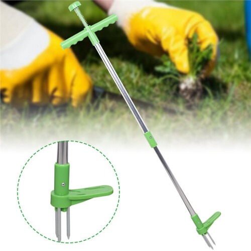Weeder Three-Claw Tool Suitable Height Labor-Saving Three-Claw for Effortless Grass Pulling and Weeding 1