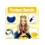 Halloween Costume, 11 Pcs Accessories Steampunk Goggles, Yellow 4