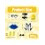 Halloween Costume, 11 Pcs Accessories Steampunk Goggles, Yellow 5