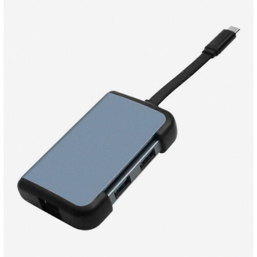 Type C HUB 1000Mbps 5 θύρες Type C USB 3.0 Rj45 HUB Gigabit Ethernet Adapter για αξεσουάρ φορητού 1