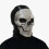 MWII Ghost Mask COD Cosplay Airsoft Tactical Skull Full Mask 3