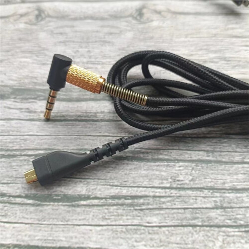Replacement Stereo Audio Cable Extension Cord for  Arctis 3 5 7 Pro Wireless Gaming Headphone Headset 2