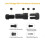 Waterproof Insulation Piercing Terminal Quick Connect/Disconnect Plug for Solar LED Industrial Home Electrical 2