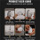 USB Starrys Projector Night Light Adjustable Brightness  Star Projector Night Light for Car Bedroom 26 Films 10