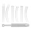 Piercing Tapered  Grabbing Tool for 16G 18G Stainless Steel Flat Back Earring Applicator Tool 1