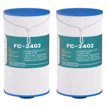 303279 Hot Tub Filter for FC-2402, 5CH-37, PFF42TC-P4, 78460 , 1 1/2" Finer Thread Spa Filter Cartridge, 2 Pack