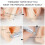 Piercing Tapered  Grabbing Tool for 16G 18G Stainless Steel Flat Back Earring Applicator Tool 4