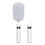 (White) Wireless Microfiber Dusting Brush Multifunction Furniture Cleaning Tool for Window 1