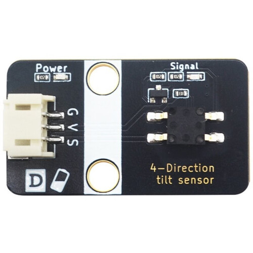 High Sensitivity 4-Direction Tilt  Sensor Digital Output 3.3V/5V with Enclosure PH2.0 for  ESP32 Microbit 2