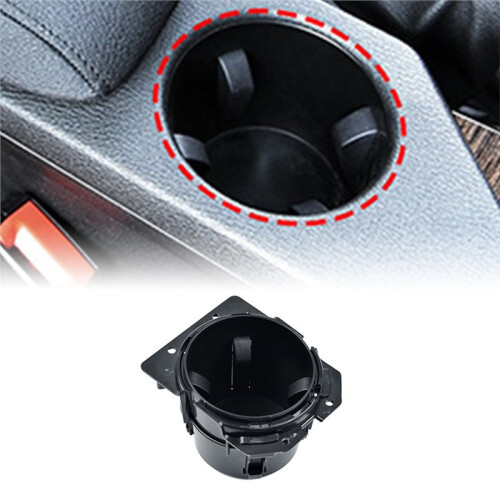 Center Console Armrest Cup Holder for  X1 E84 2009-2012 Front Center Console Drink Holder Insert Accessories 2