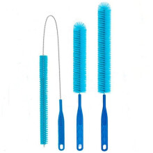 Refrigerator Coil Cleaning Brus Sewer Set Brush Clog Remover for Toilet Sink Sewer Bathtub Hair Clogging Cleaning Tool