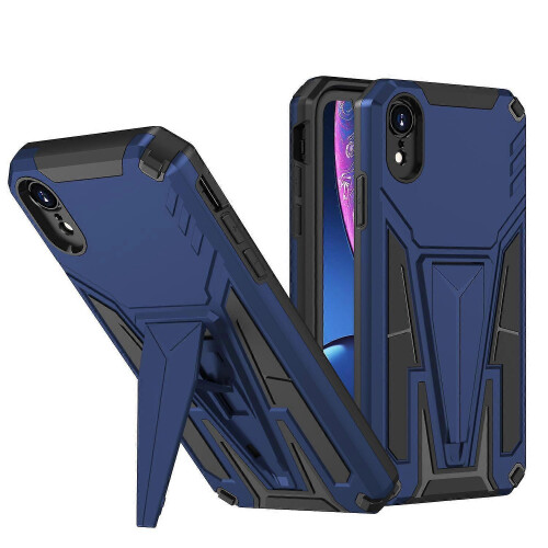 (Blue) Iphone Case Xr With Stand