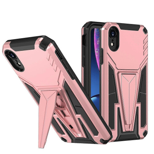 (Rosegold) Iphone Case Xr With Stand