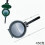 (Green round) Double sided pancake pan nonstick Foldable handle saves kitchen space. Small apartment kitchen essential 1