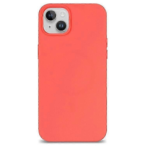 (Pink) Compatible For iPhone 14 Case Shockproof Soft Silicone Phone Cover