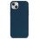 (Blue) Compatible For iPhone 14 Case Shockproof Soft Silicone Phone Cover 1