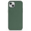 (Green) Compatible For iPhone 14 Case Shockproof Soft Silicone Phone Cover 1