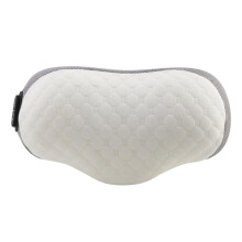(White) Electric Neck Hot Compress Massage Pillow Household Multifunction Back Massager Gift for Grandperents