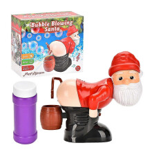 Christmas Bubble Toy Machine Electric Funny Bubble Outdoor Blowing Toys