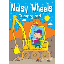 (12 Books) Noisy Wheels Colouring Book