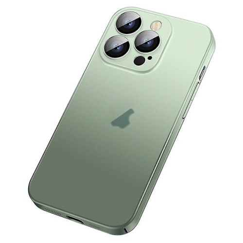 Frosted Gradient Phone Case for Iphone 13 Pro Max Dark Green
