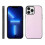 (Pink) For iPhone 13 Pro Cowhide Texture PU Phone Case 1