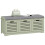 3-Drawer Shoe Storage Bench - Green 1