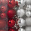 Christbaumkugeln-Set, Rot & Silber, verschiedene Größen 5