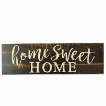 Ornaments Board Table Decorations Wood Sign Plaque Wooden Standing Plank Panel Home Decor