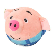 (telearchics, Blue) Talkings Pig Early Education Toy for Baby Lightweight Bouncing Stuffed Animal Toy for Infants Newborns