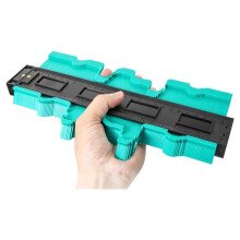 Shape Profile Copier, 10-Inch Profile Measuring Tool for Tile, Composite Flooring, and Plastic Profile Copier As Shown