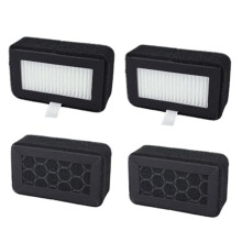 4-Pack HEPA 13 + Activated Carbon Combination Air Filters, for X1/X1C/P1P/P1S 3D Printers, Filters VOCs, PM2.5