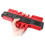Shape Profile Copier, 10-Inch Profile Measuring Tool for Tile, Composite Flooring, and Plastic Profile Copier Red 1