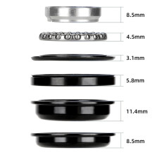 For C1 Pro Seven-Piece Bowl Set Electric Scooter Steering Bearing Bowl Set Wear-Resistant Pressure Bowl