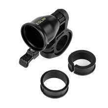 ESLNF Electric Bike Bicycle Bell Ringing Aluminum Alloy Thumb Bell Mountain Bike Road Bike Horn Cycling Accessories Black
