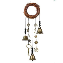 (1) Witch Bells Wind Diy Kit Decor Positive Energy Hanging Witch Decor For Door Knob For Protection Witchy