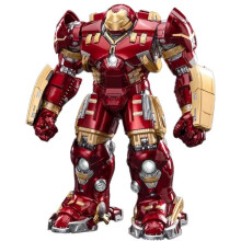 (Mk44 hulkbuster iron man) Marvel Licensed Iron Man Hulkbuster Armor Model Figure, ZhongDong Collectible Statue for Boys 18+, Desk Decor Gift