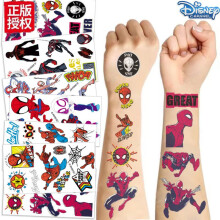 (10pc) Spider-Man Temporary Tattoos Waterproof Long-Lasting Party Favors Funny Face Stickers for Kids Adults Official Licensed Merchandise