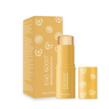 (yellow) Ego Boost Brightening Serum Stick, Skin Brightening, Oil Control, Moisturizing, Portable Solid Serum, Travel Essential