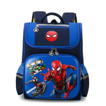 (Ultraman red) 3D Cartoon Kids Backpack Spider-Man School Bag for Boys Girls Lightweight Anti-Scoliosis Shoulder Bag Preschool Kindergarten Bookbag